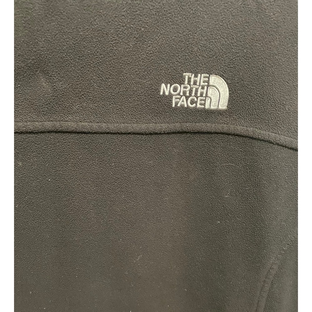 The North Face Mens Black Fleece Full Zip Vest Sleeveless Jacket Size Large - Picture 7 of 12